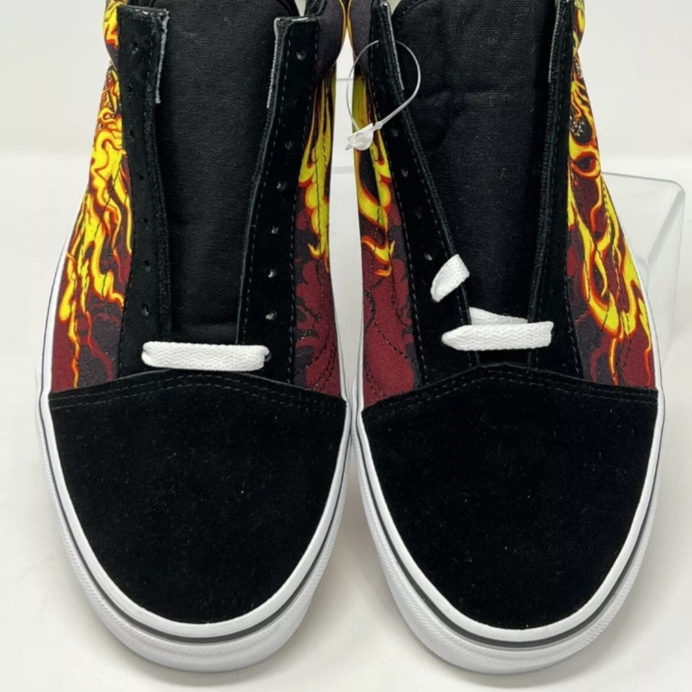 NWT New Vans Old Skool Samurai Flames 🔥 Shoes Size 9 - Picture 5 of 6